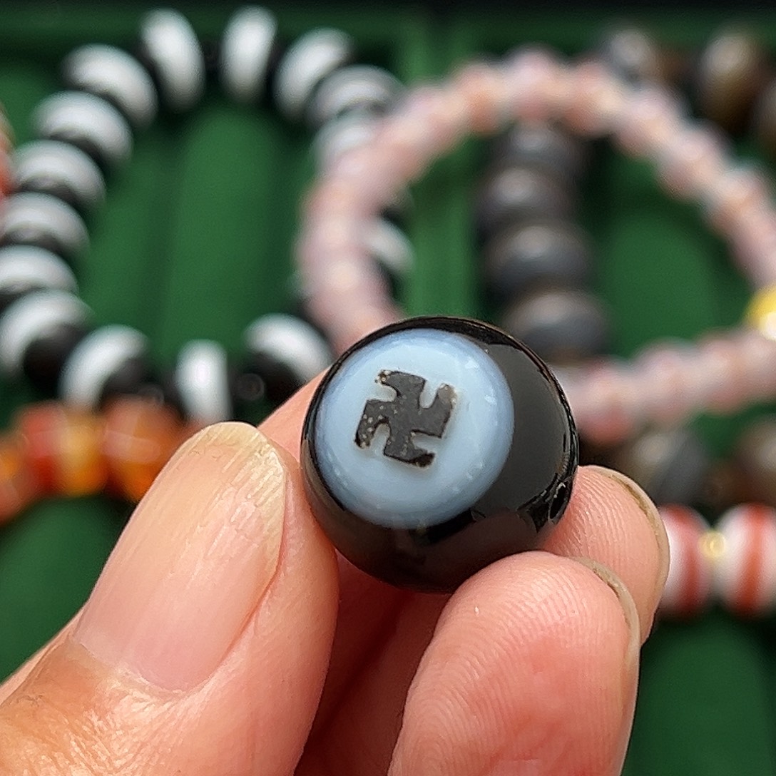 玛瑙/玉髓合金单珠