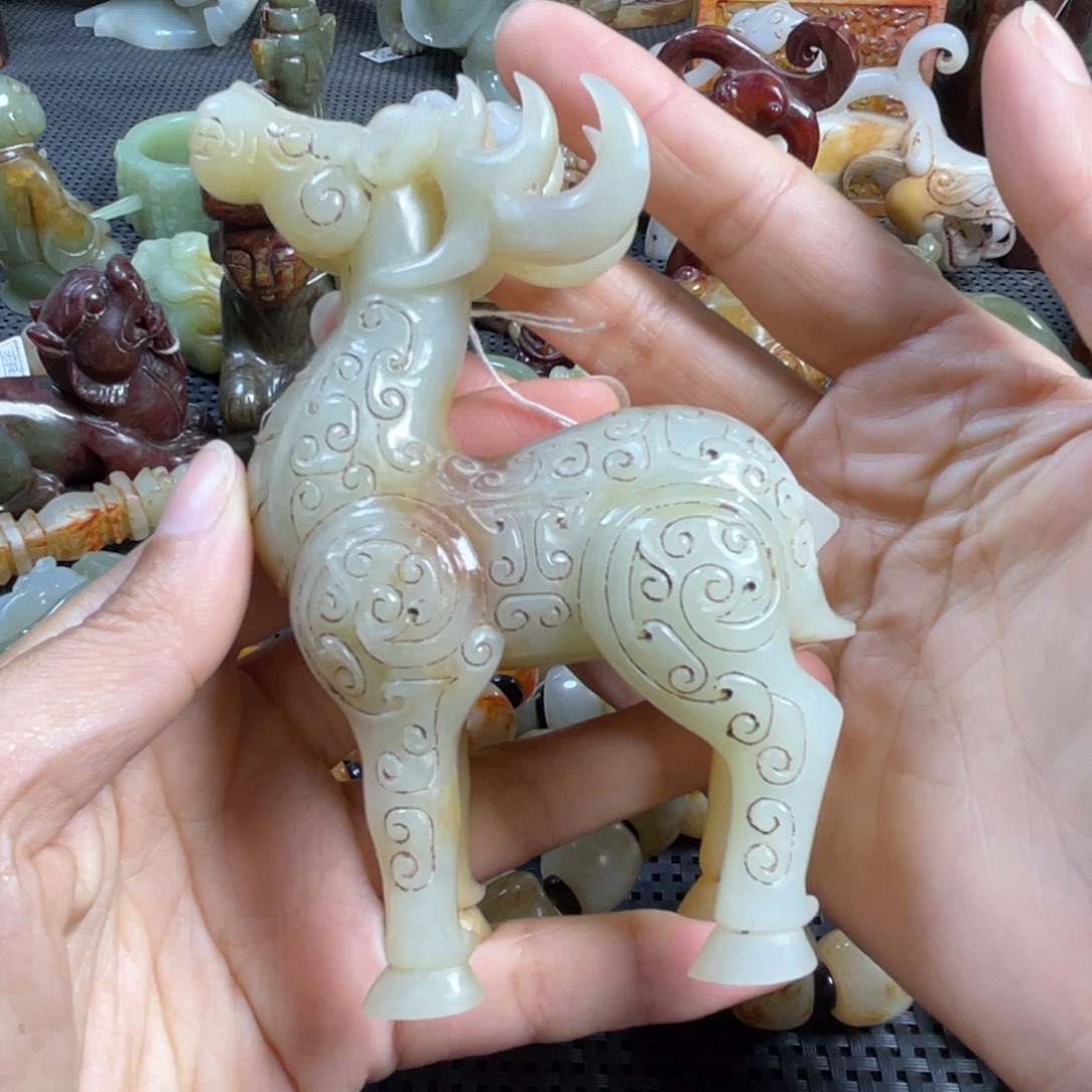 和田玉挂件未镶嵌用****4