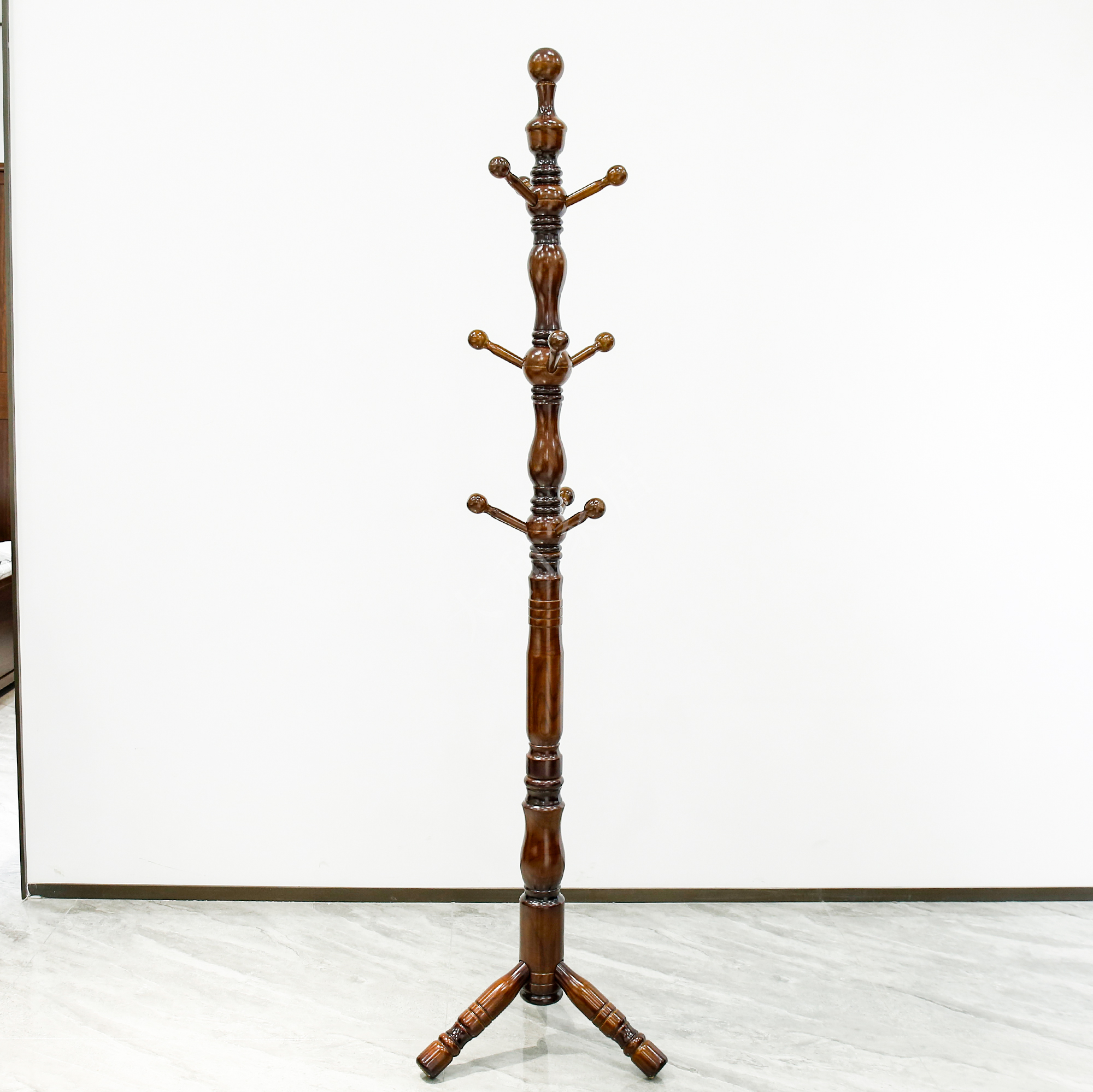 （大利家具）02号进口水曲柳白蜡木挂衣架福利款立式落地家用客厅