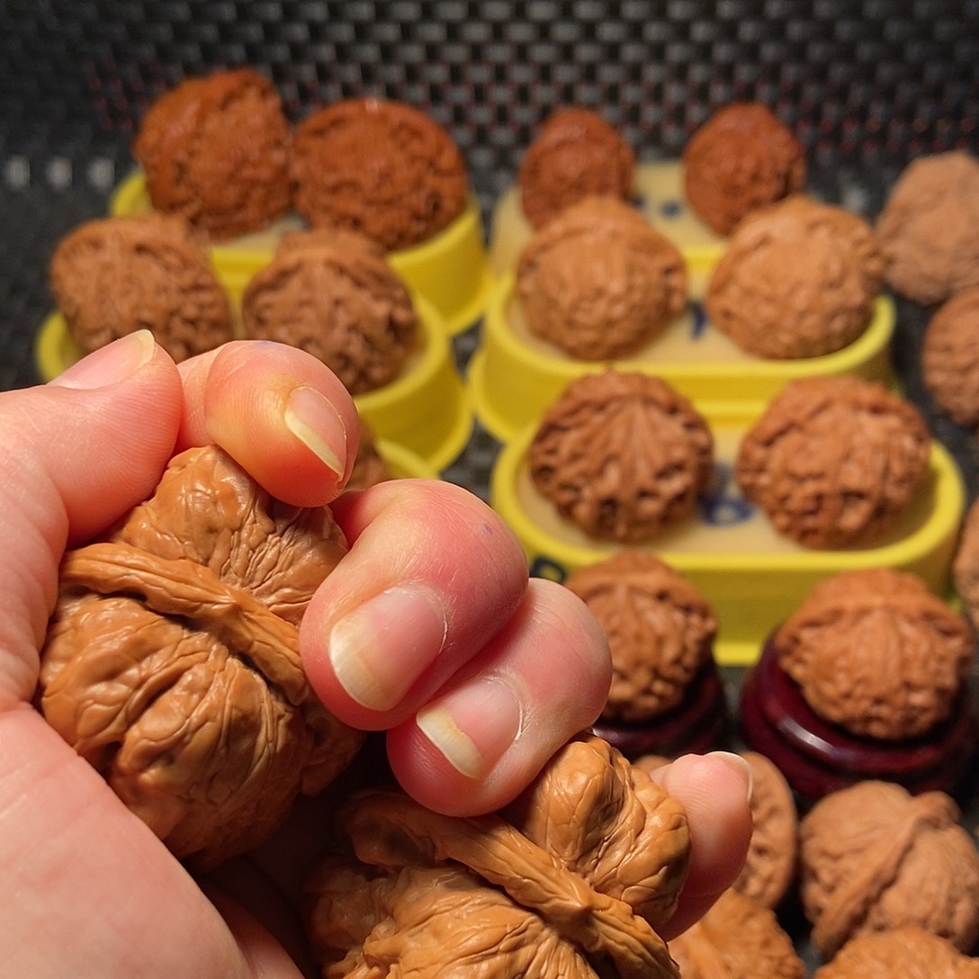 黑***子文玩核桃吊坠蛤蟆06