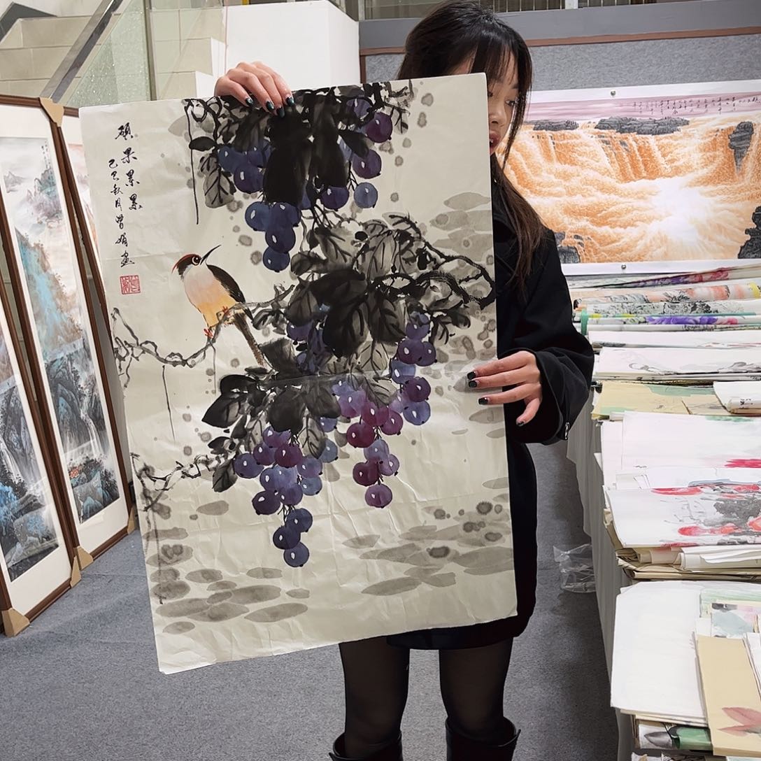 国画HD国画作品单幅任发