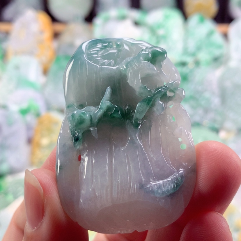 【闪购商品】翡翠吊坠(不含链)未镶嵌