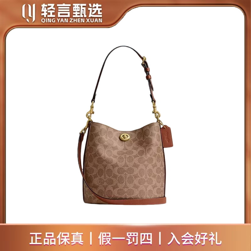 95新 COACH/蔻驰 【冰冰专属】单肩包/B202959/21*21