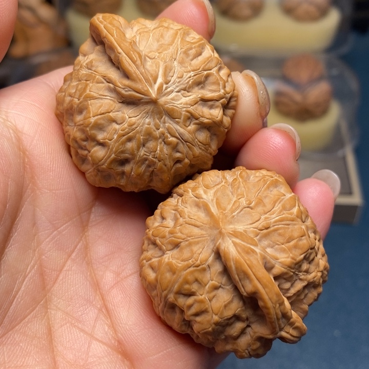 【闪购商品】文玩核桃把件南瓜一帆风顺