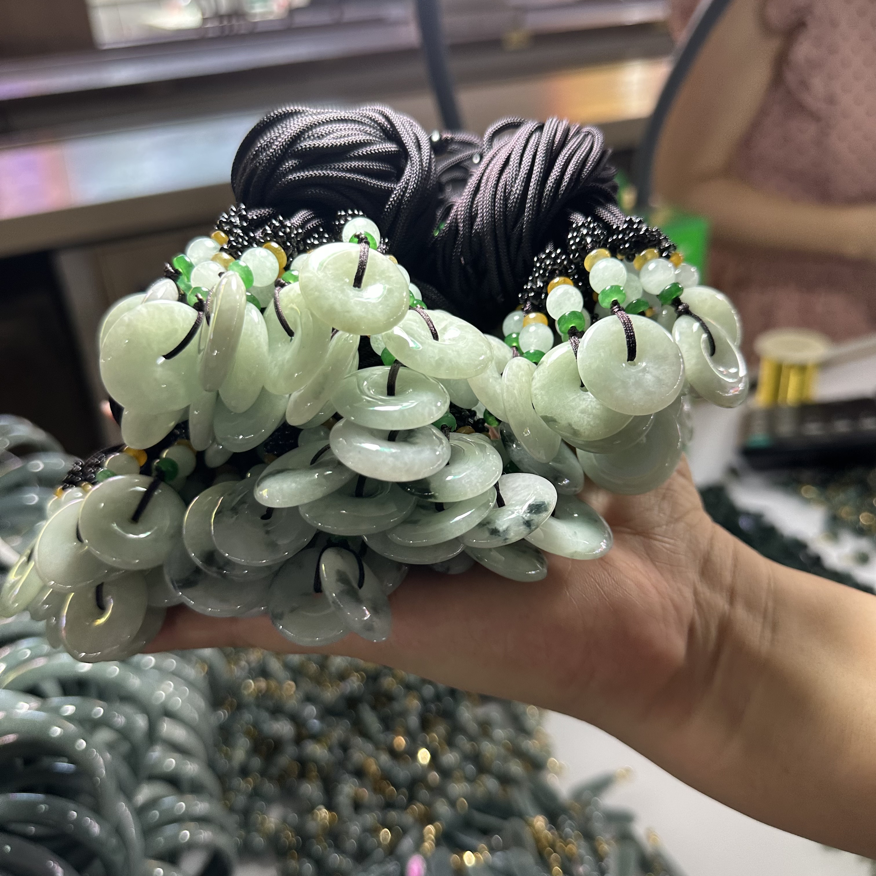 天然A货翡翠平安扣吊坠-d168-多样性发一