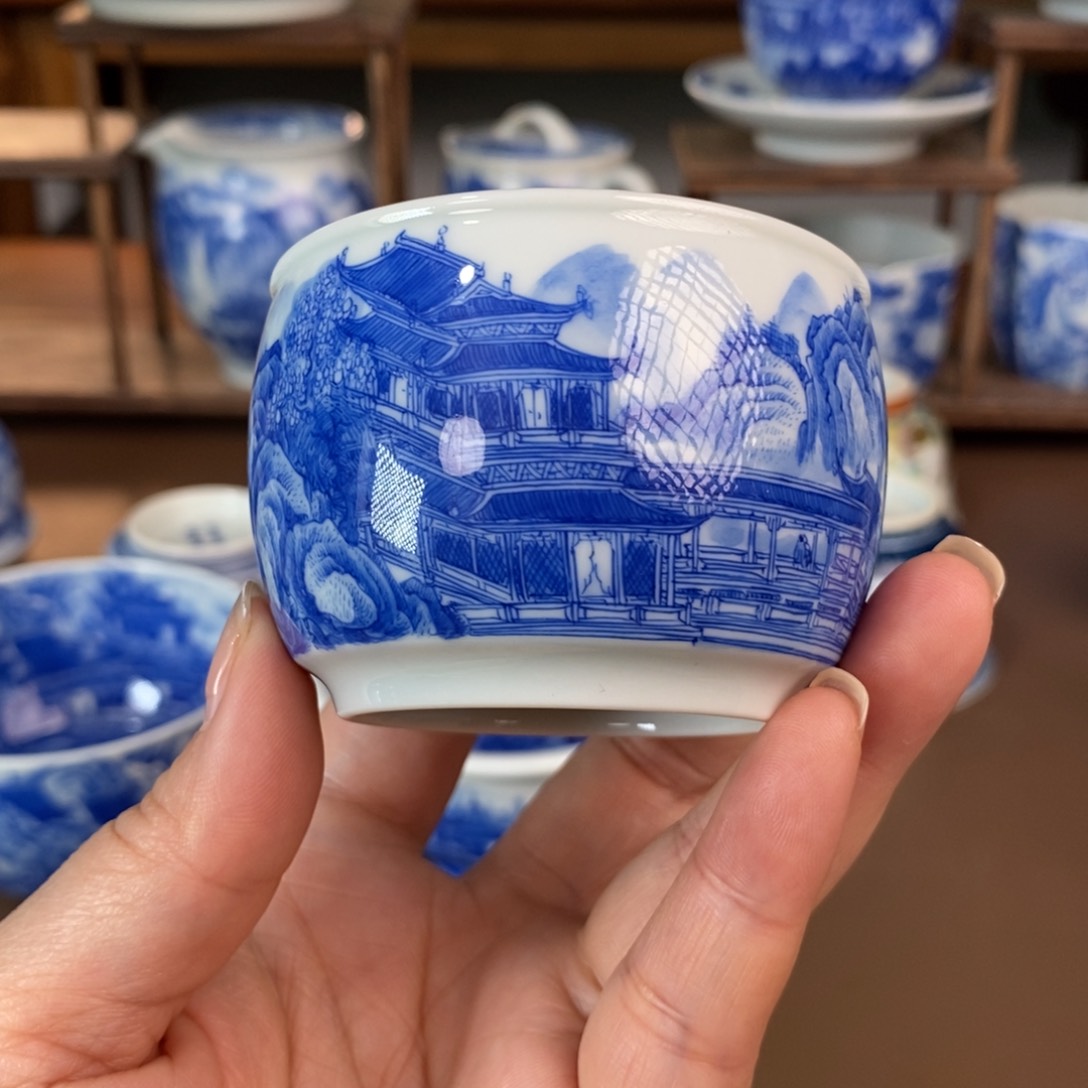 景德镇陶瓷手工手绘