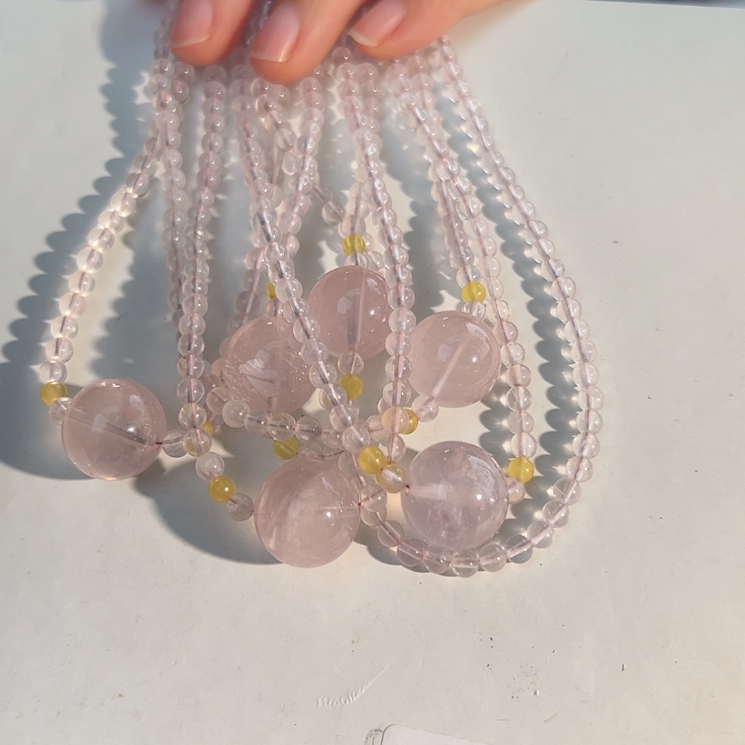 水晶手链未镶嵌多样性发一