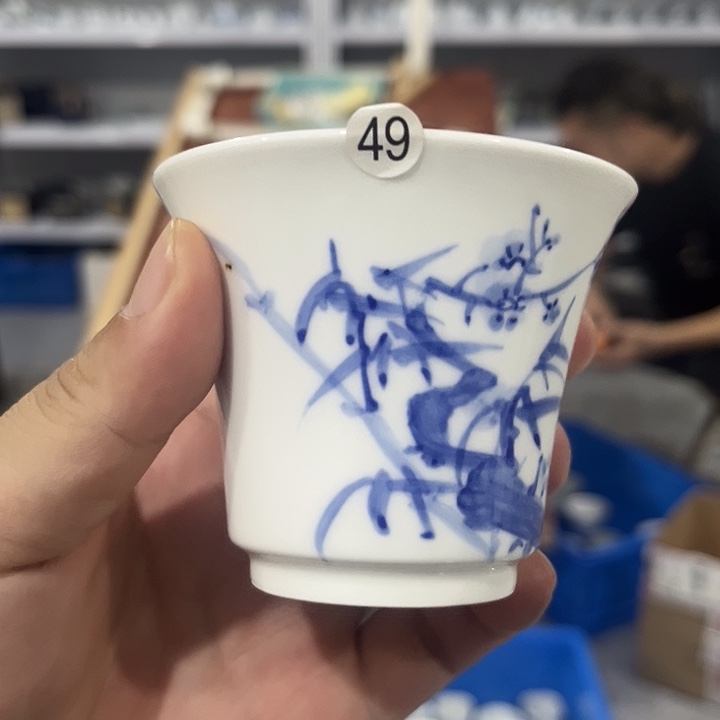 未***知景德镇手工手绘陶瓷茶具