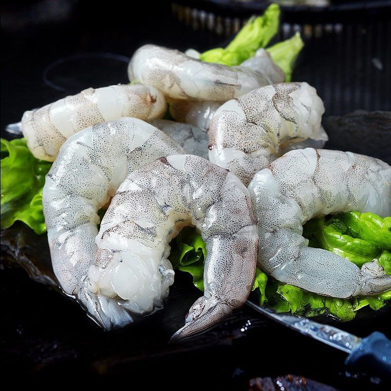 【顺丰发货】新鲜美味海水大虾仁肉质鲜嫩到手到手3包 400克/包 