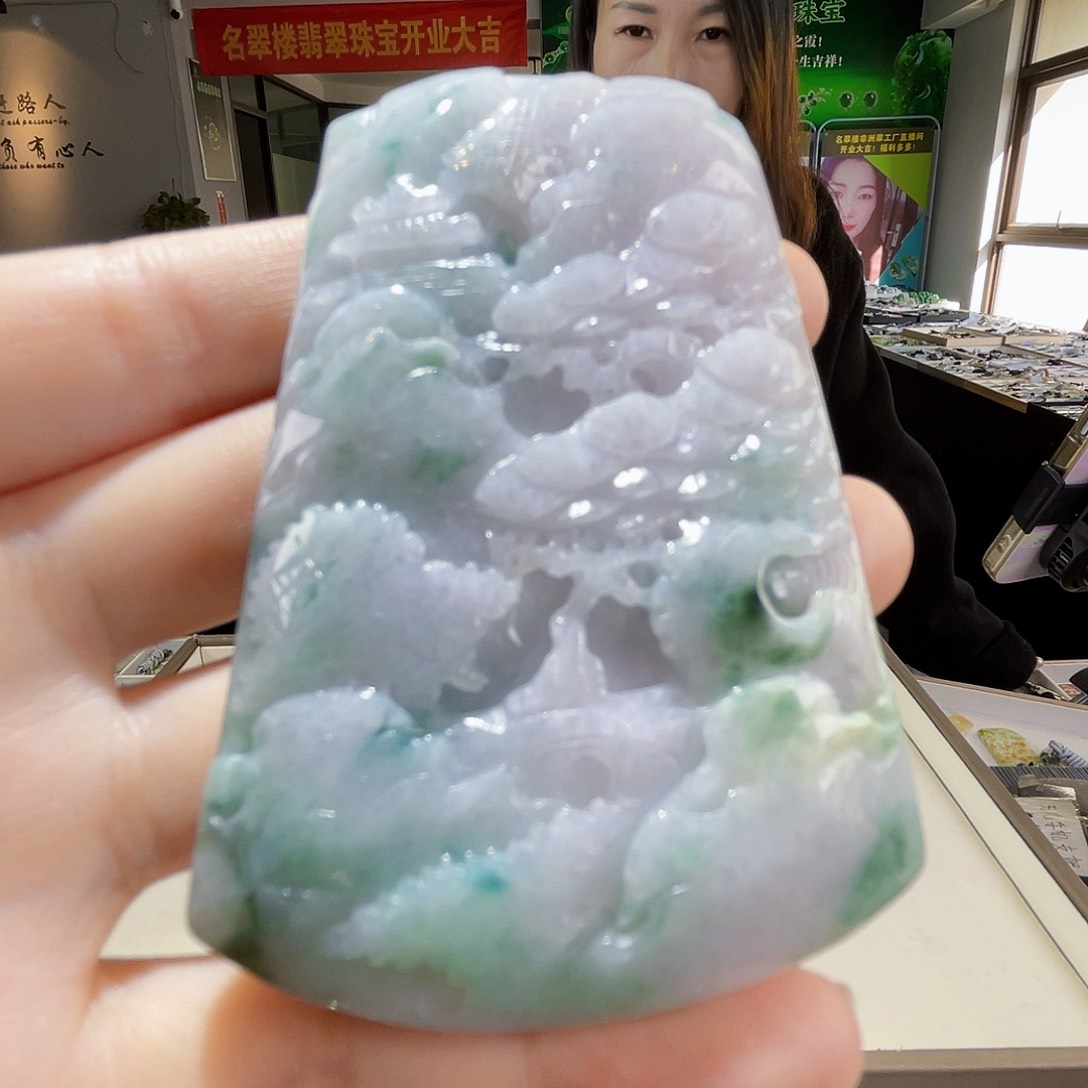 颈饰未镶嵌翡翠翡翠