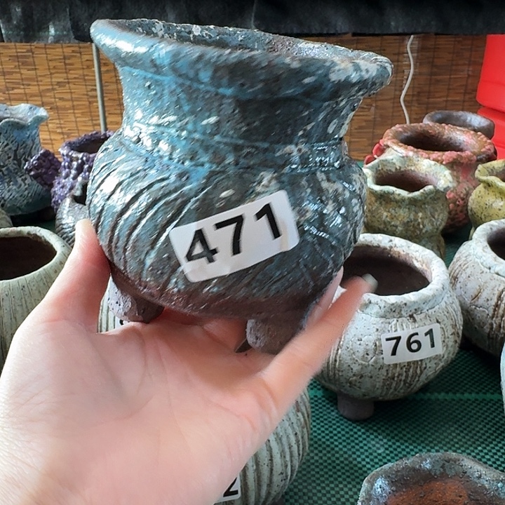 内口9高11粗陶手工