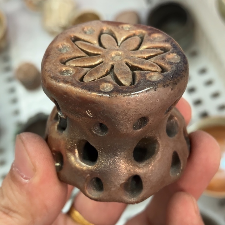 柴烧杯子宝瓶大放漏