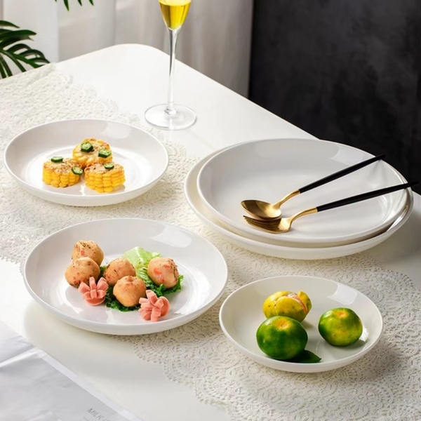 【11号链接】10-11陶瓷加大号盘全规格异形盘陶瓷不规则盘家用盘