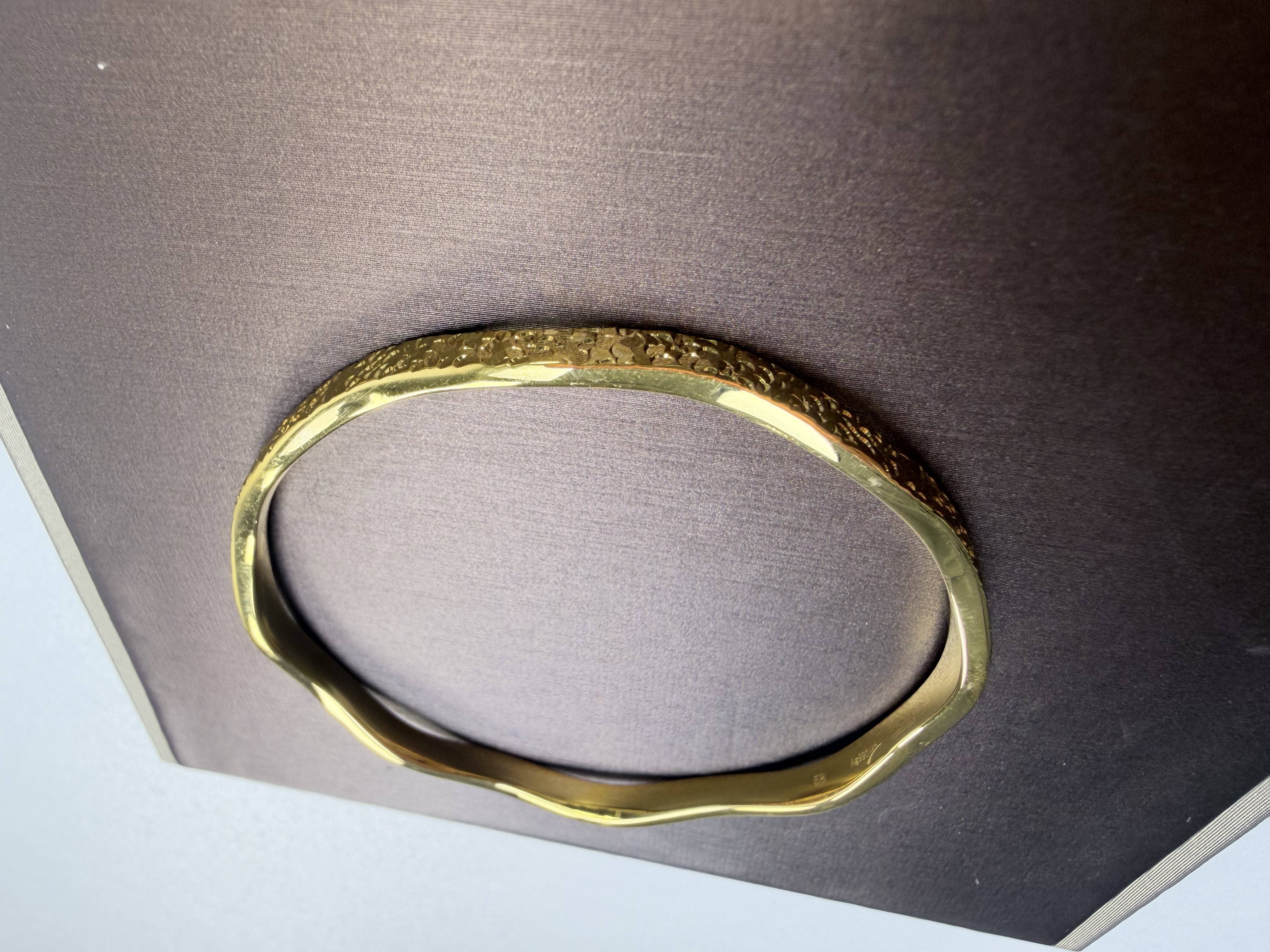 足银手镯 足银手镯 9999足银 经典曲面碎冰冰手镯