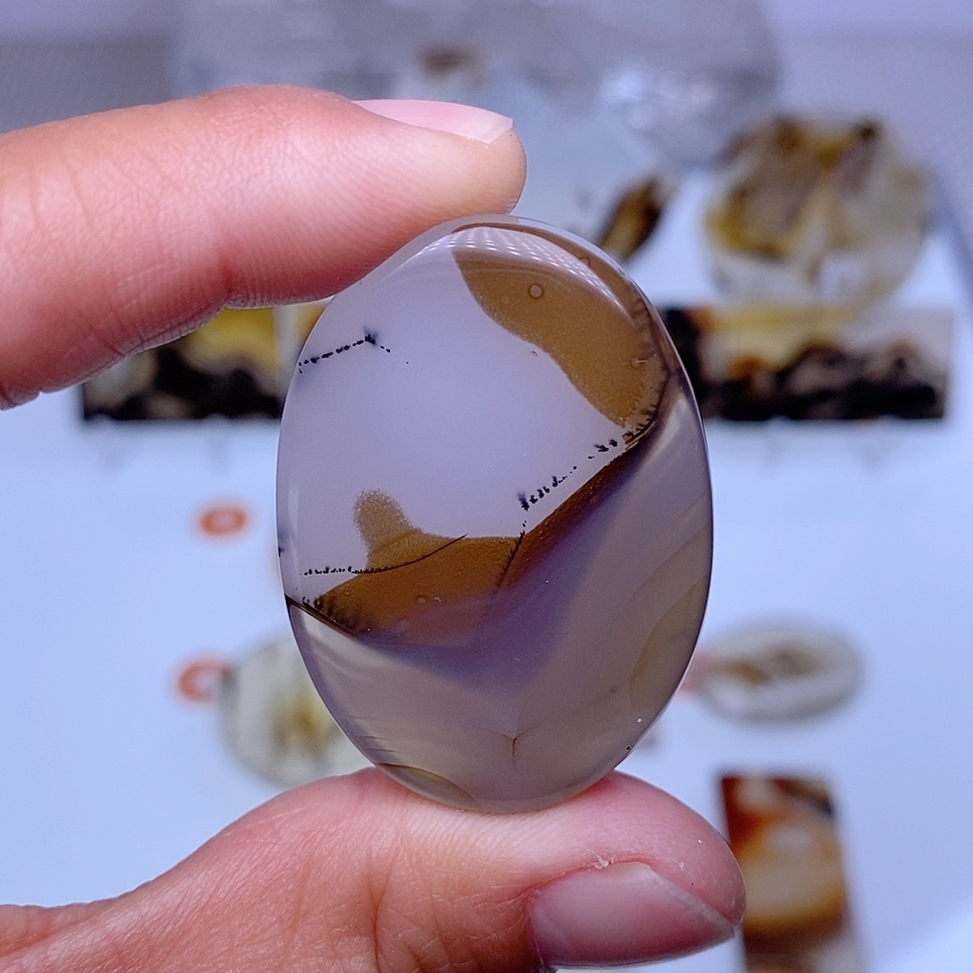 玛瑙/玉髓珠宝半成品未镶嵌