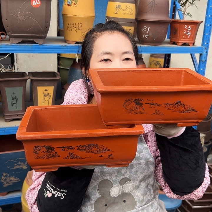 26+26红马槽花盆花盆花盆