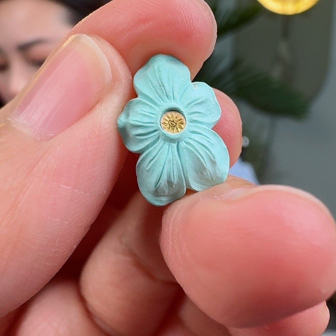 绿松石珠宝奇石未镶嵌