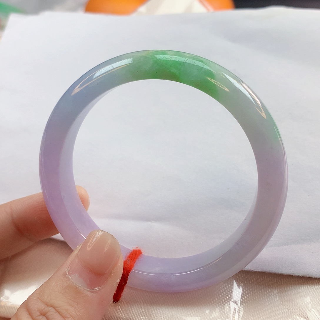 翡翠手镯未镶嵌55圈1984