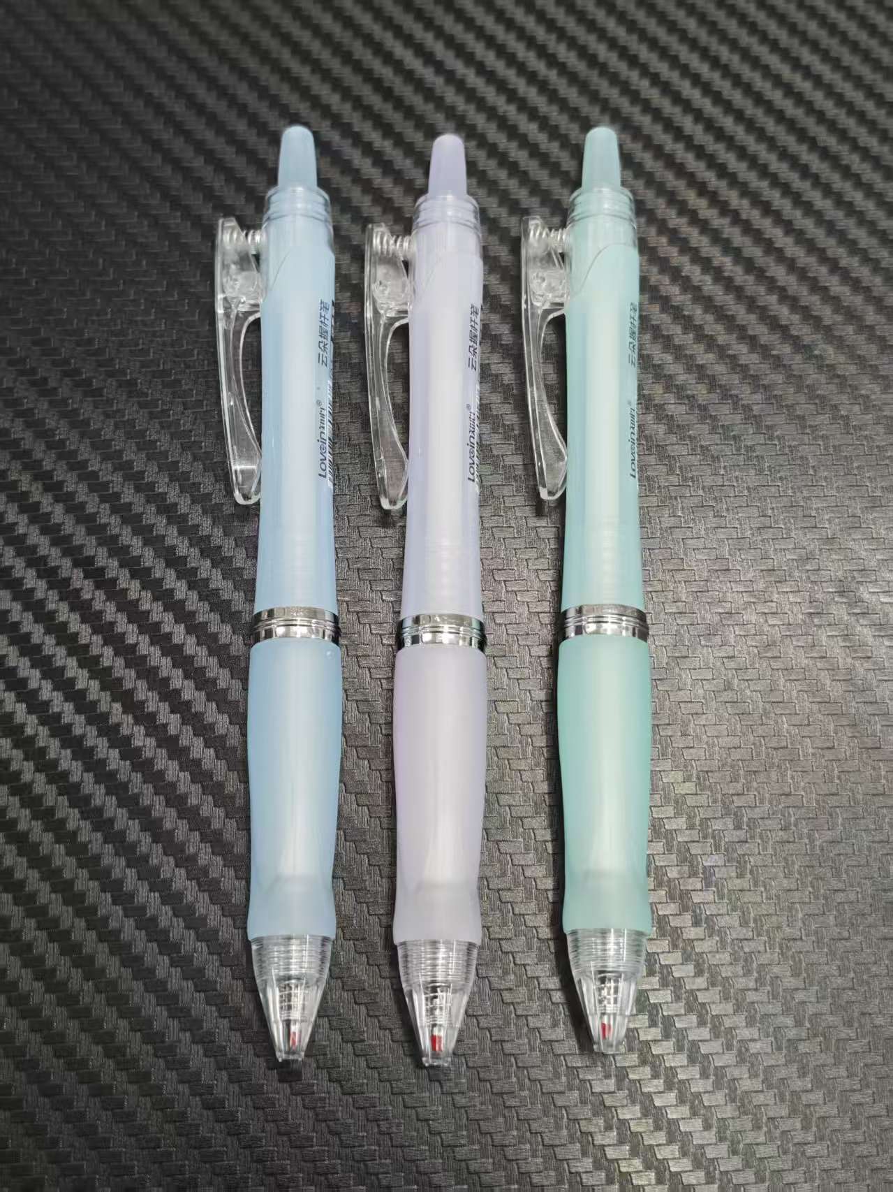 【发9支-黑色】【6支鸭先知璀璨（紫+粉）+3支知心k181】