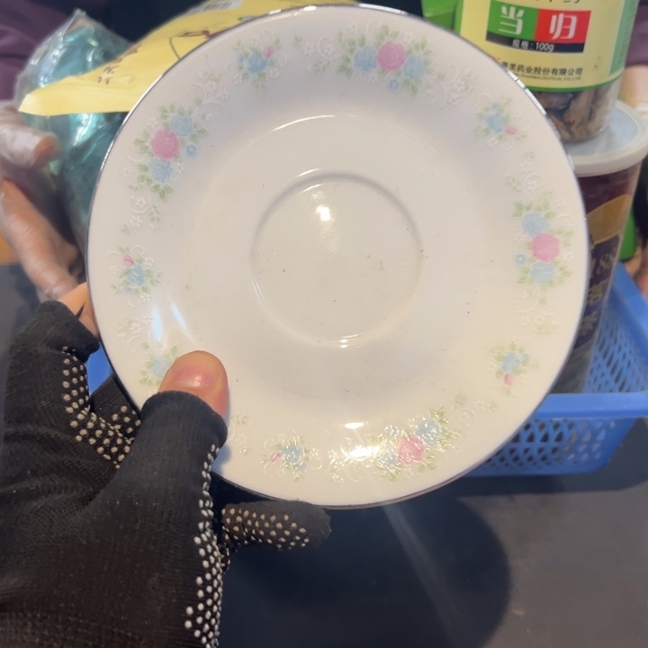 久***烤瓷片拾六家的瓷器瓷器