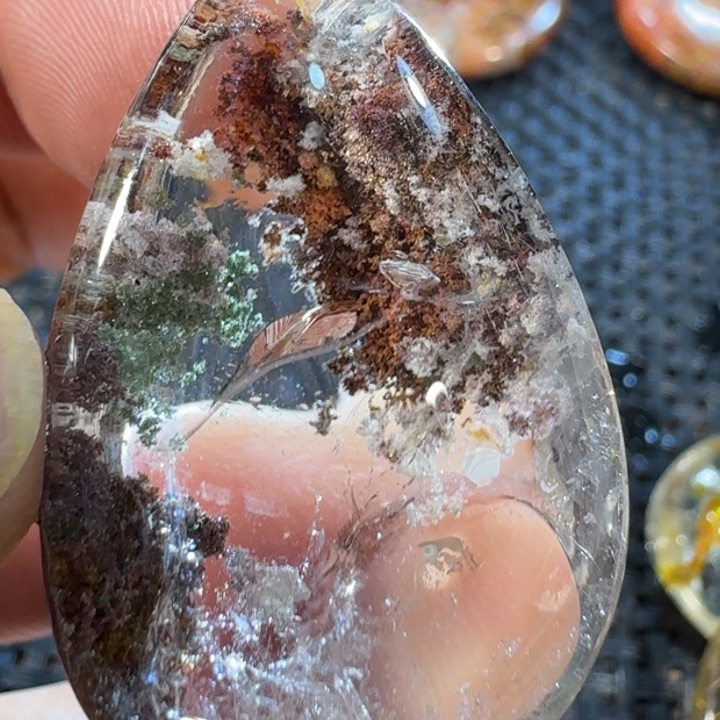 水晶吊坠(不含链)未镶嵌飞*