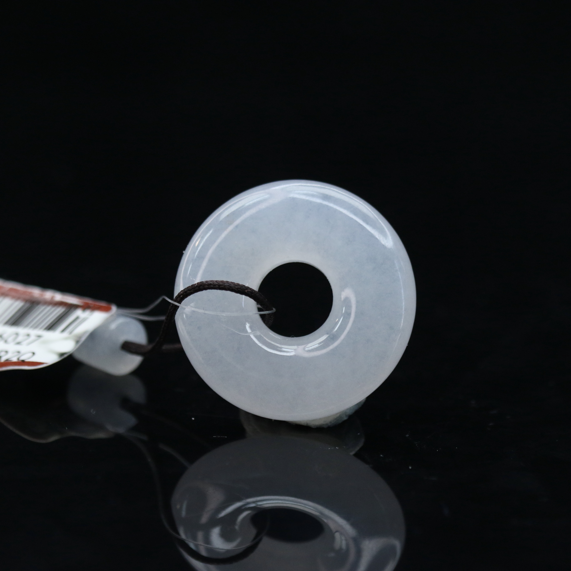 48天然缅甸翡翠A货扣子/601179/上海嘉禾拍卖