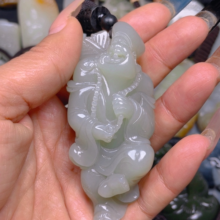 和田玉挂件未镶嵌