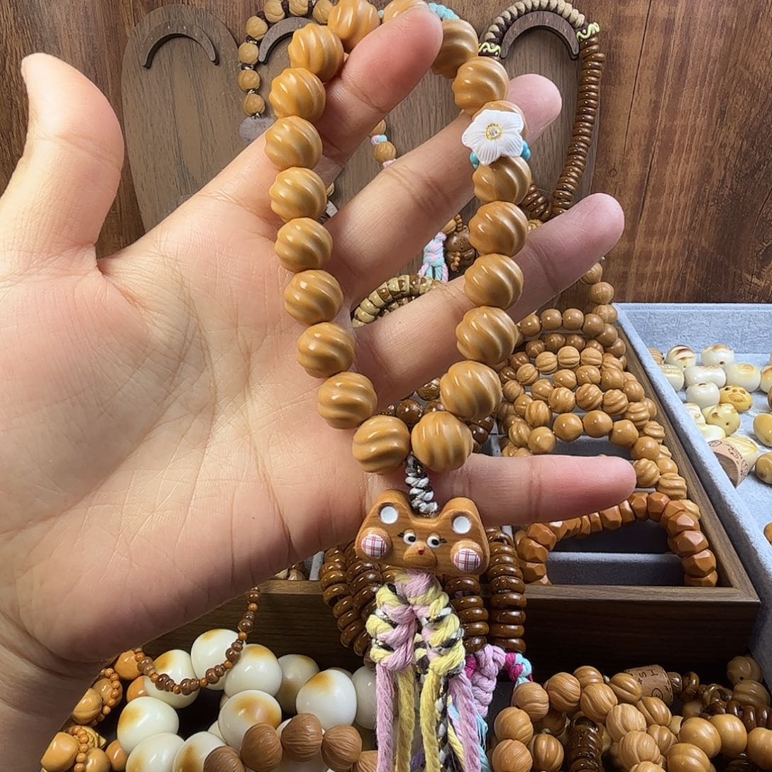 猴头核桃吊坠天然猴头核桃手串手持手捻标题 