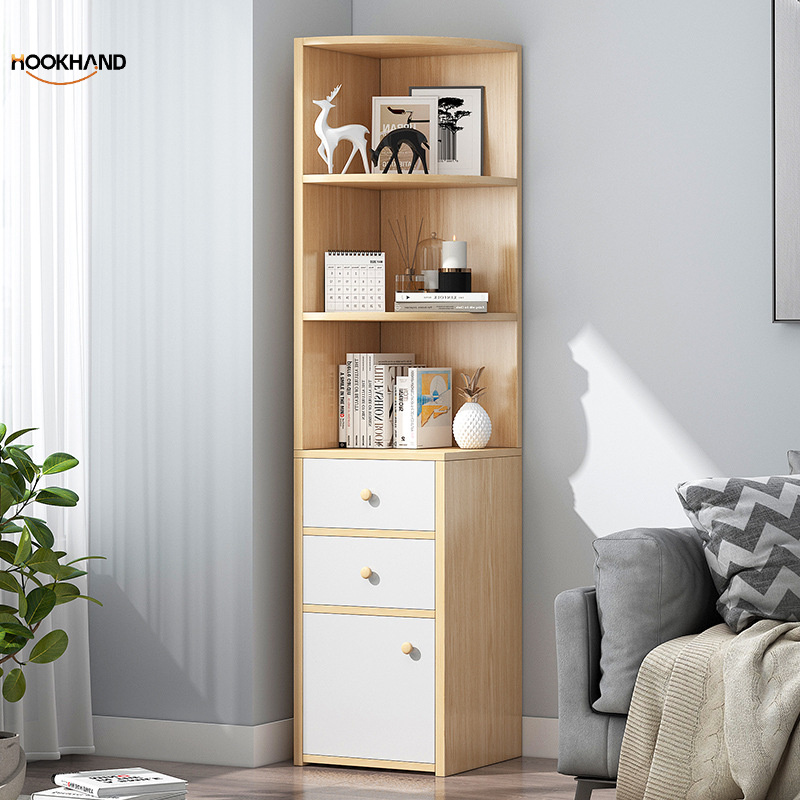 墙角柜三角形角柜置物架拐角边角角落收纳客厅卧室边柜柜子