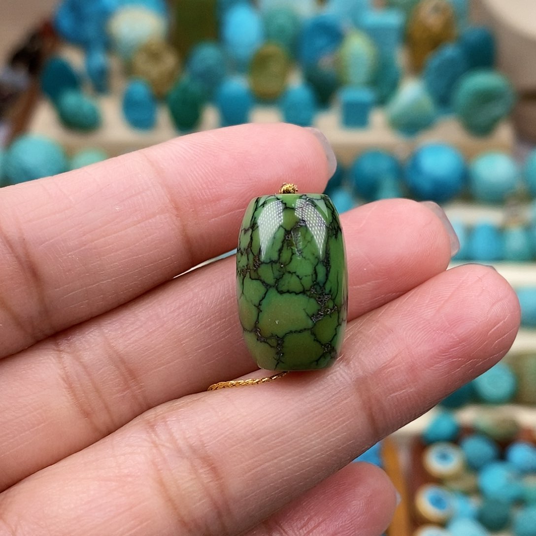 绿松石珠宝奇石未镶嵌