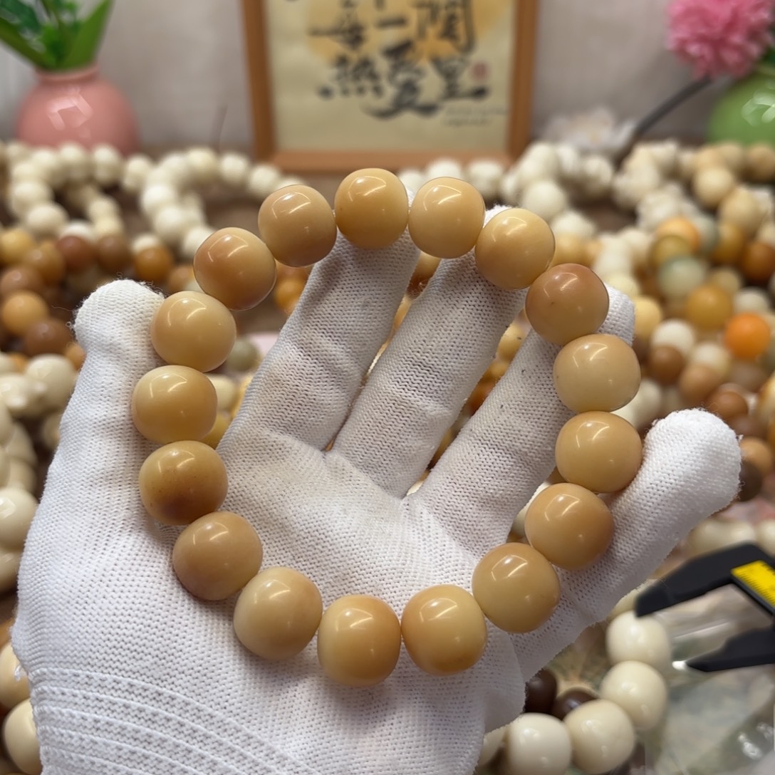 菩提根/象牙果吊坠16干磨瑕疵落地果729