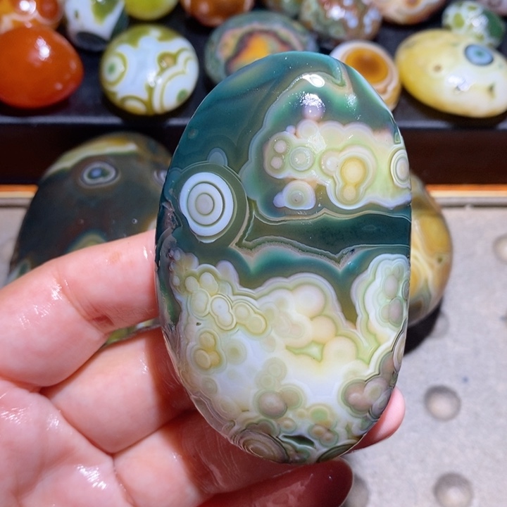 未镶嵌玛瑙/玉髓珠宝半成品198