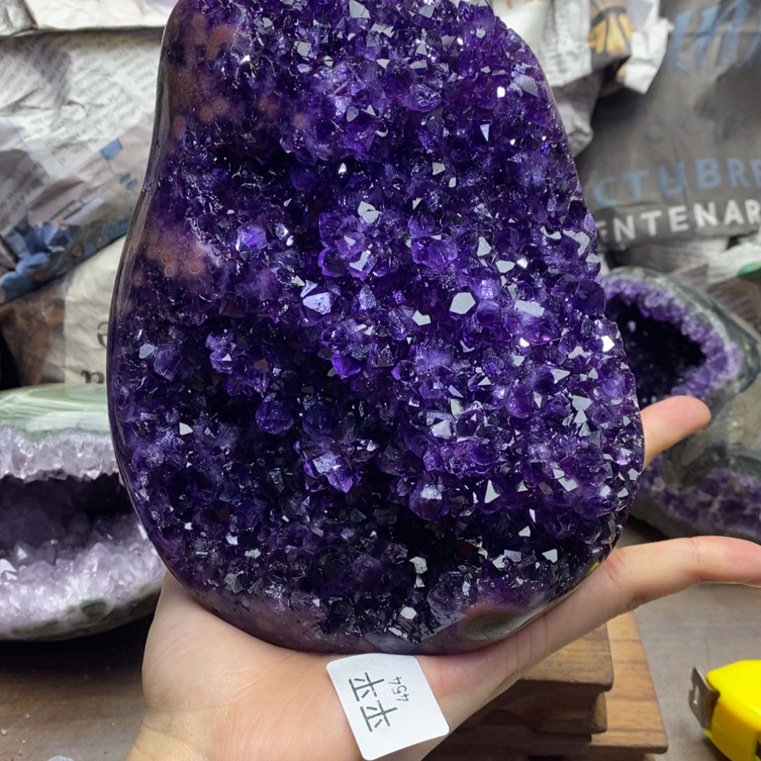水晶未镶嵌珠宝半成品