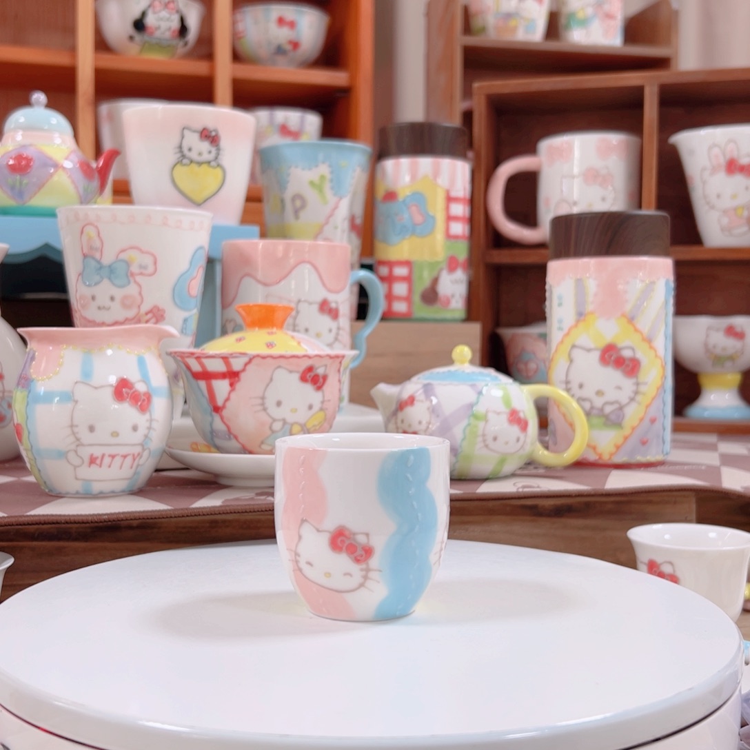 高温釉下彩手作陶瓷