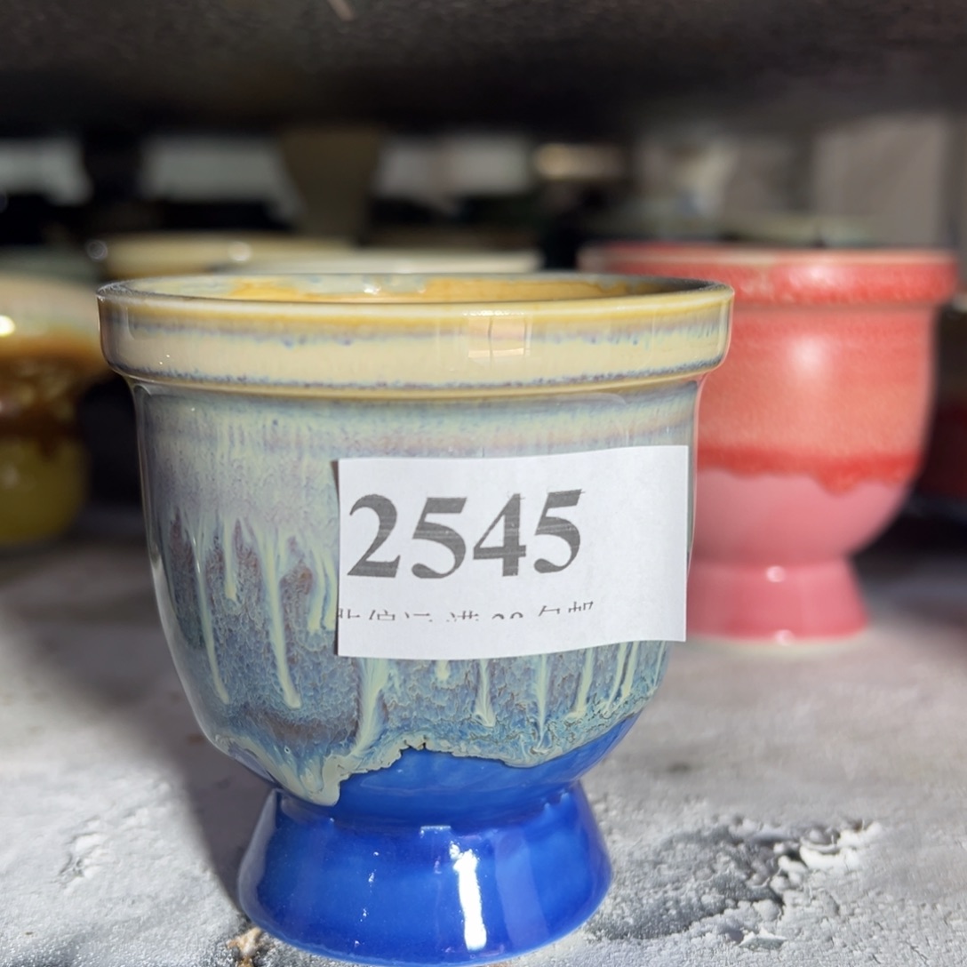 红陶景德镇手工花盆
