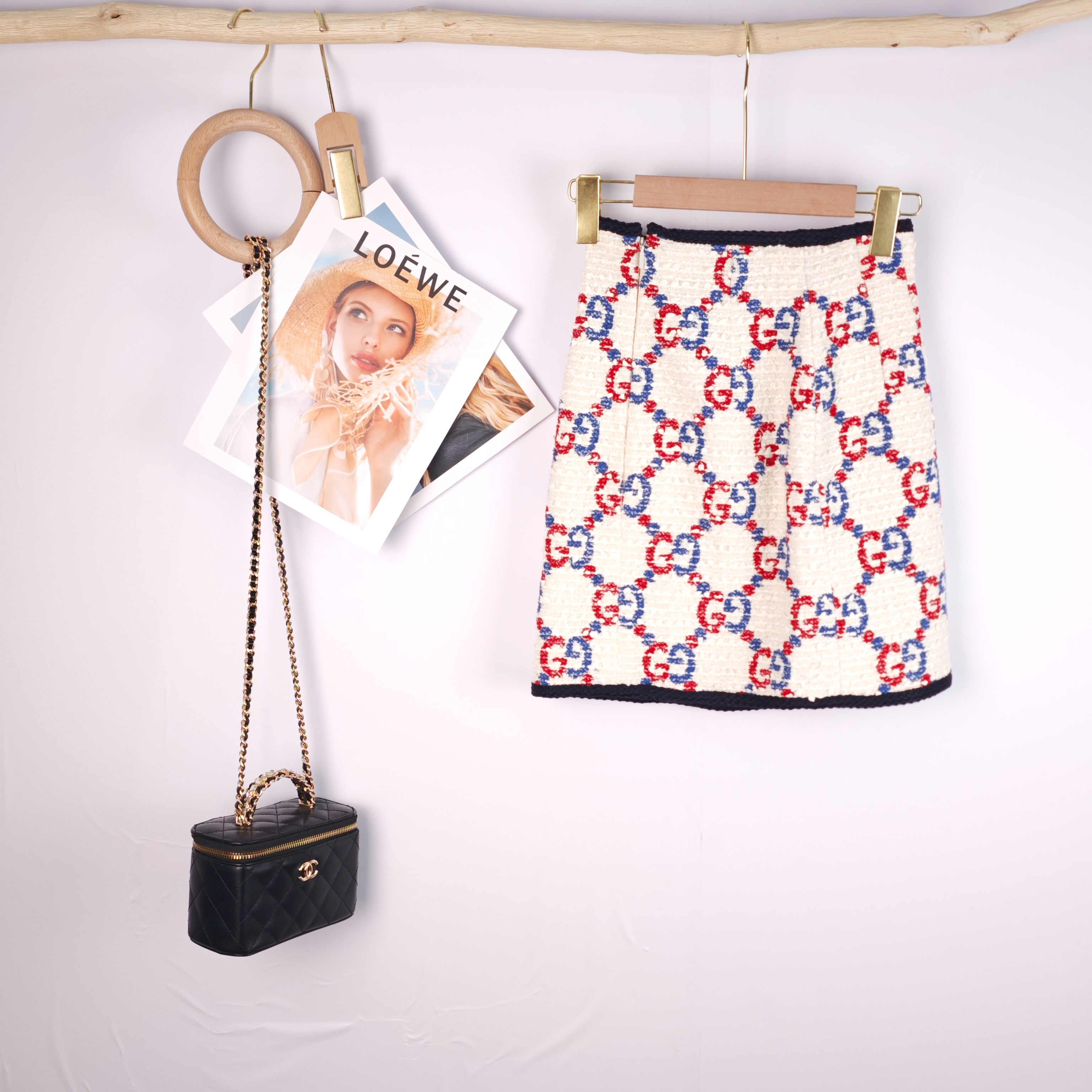 99新 GUCCI/古驰 海囤J/古驰裙子/38码/TL60310