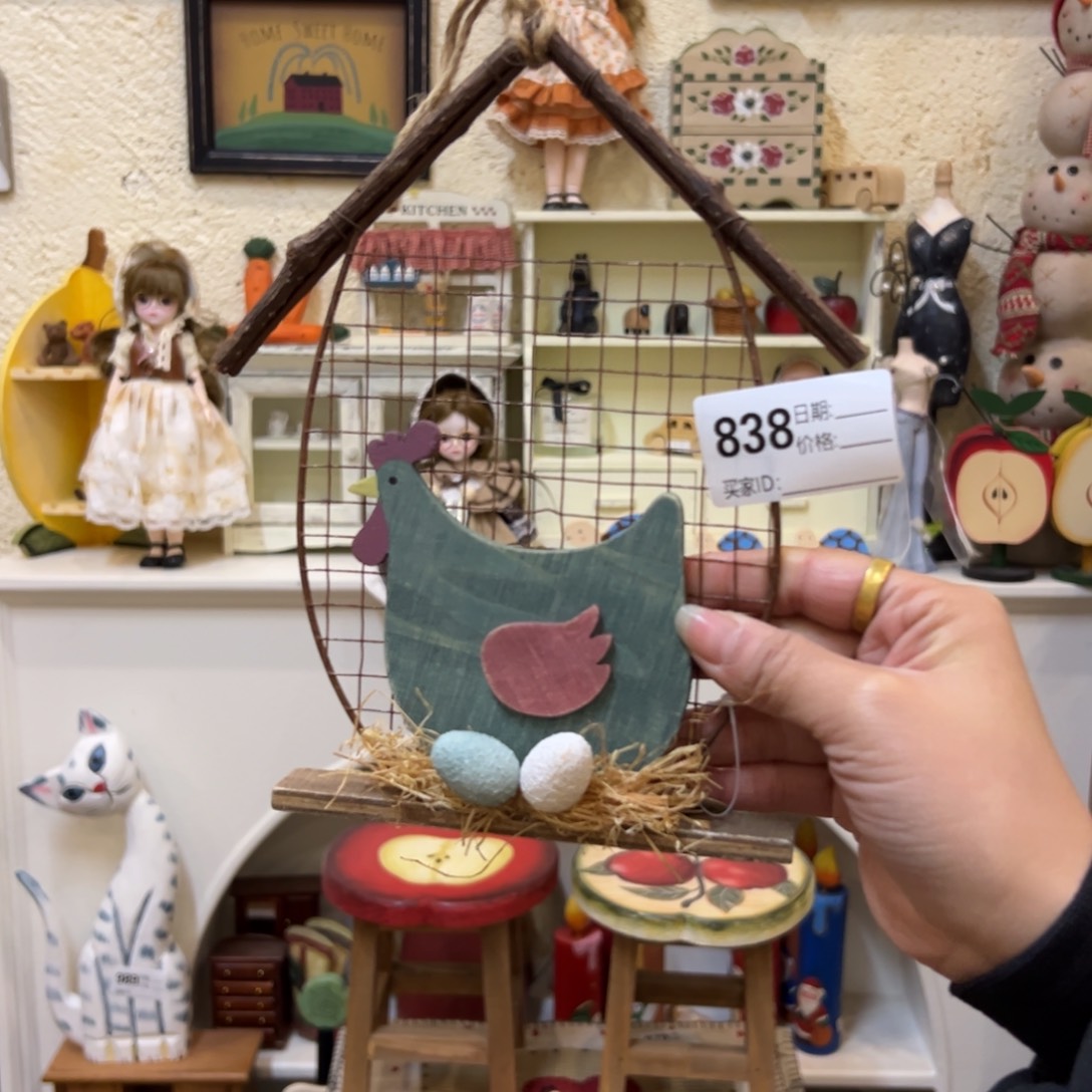 木外贸出口样品挂件摆件微瑕838