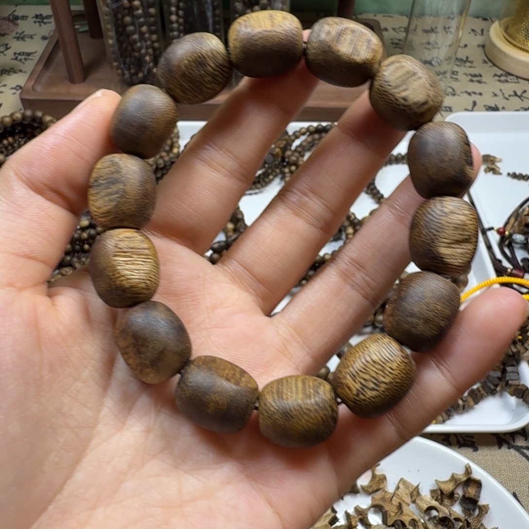 沉香沉香碎屑卡1.3留疤珠