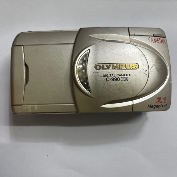 8新 Olympus/奥林巴斯 C-990ZS无卡5号电池4节自备外表瑕疵