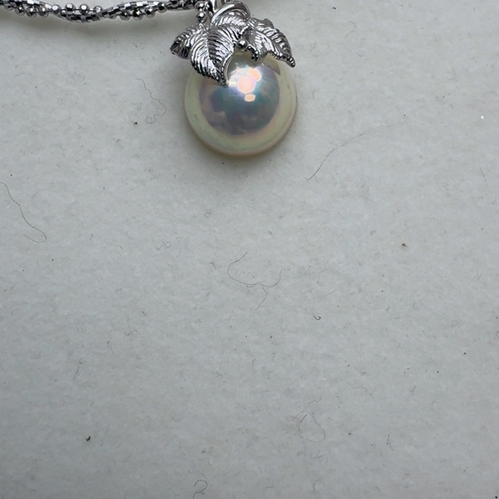 拼合珍珠（马贝珠）颈饰未镶嵌