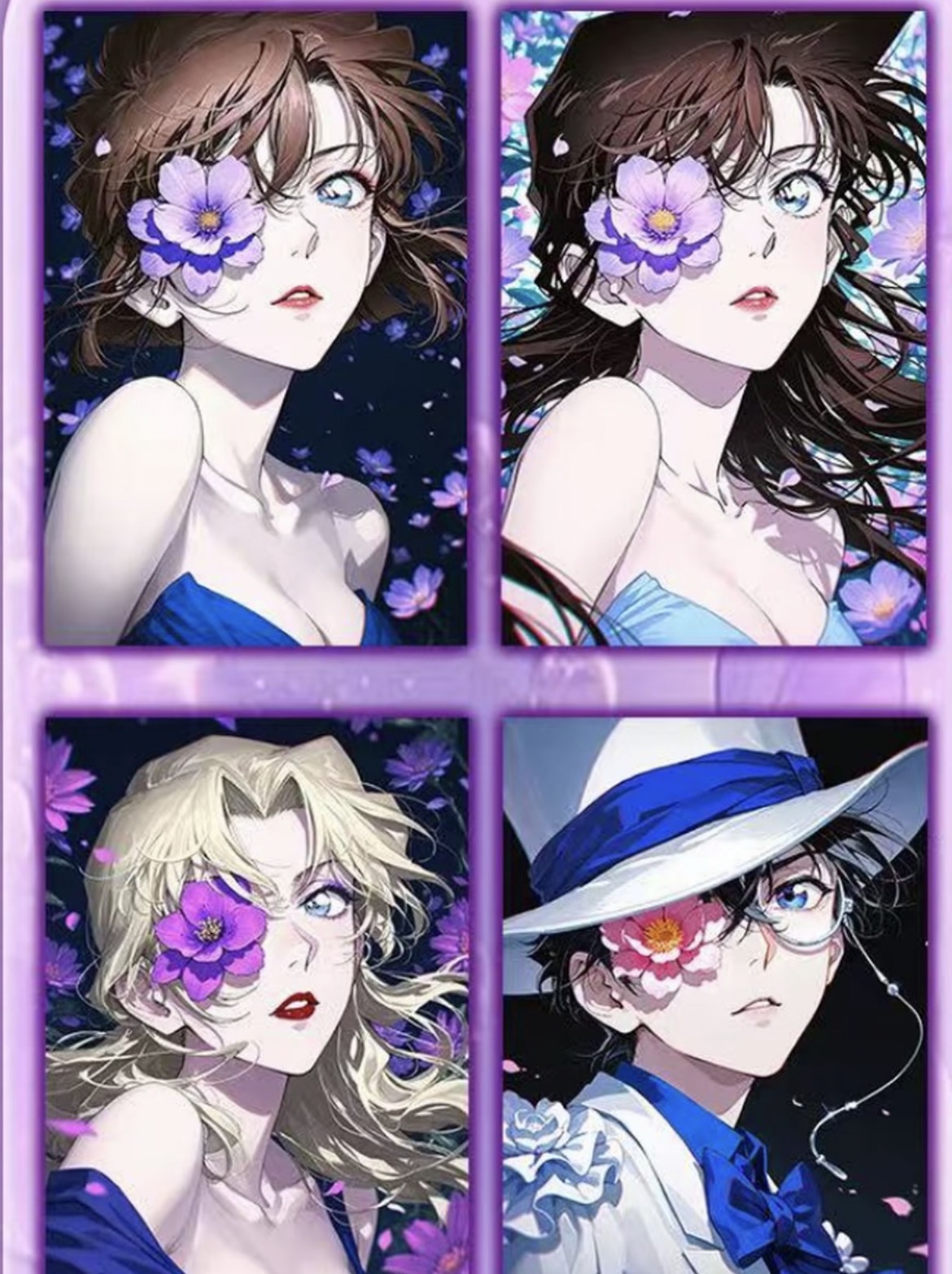 【玩法合集】V社-盼赴新程 「名侦探柯南·亚克力A5典藏大卡」（代拆）