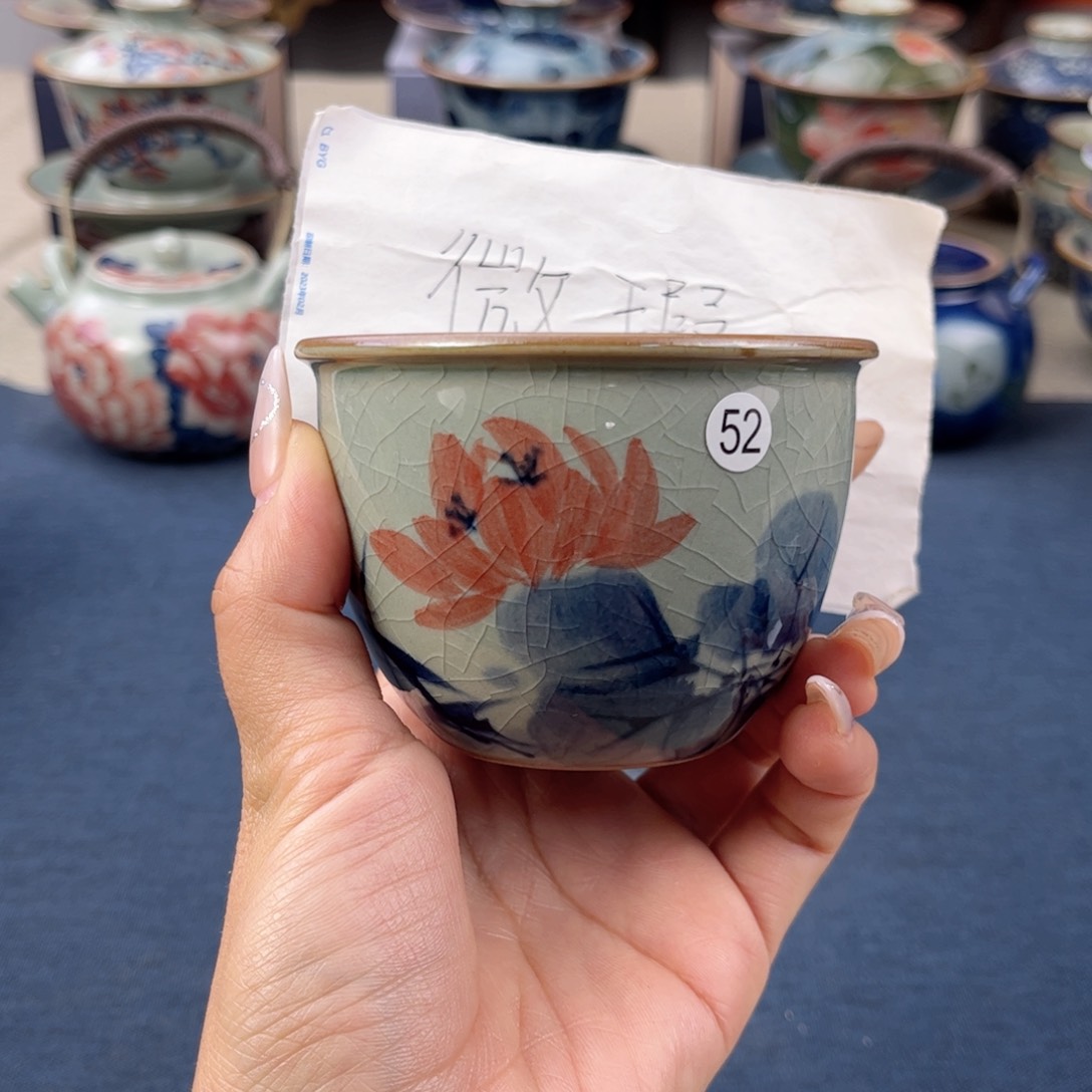 杯景德镇手绘手工茶具