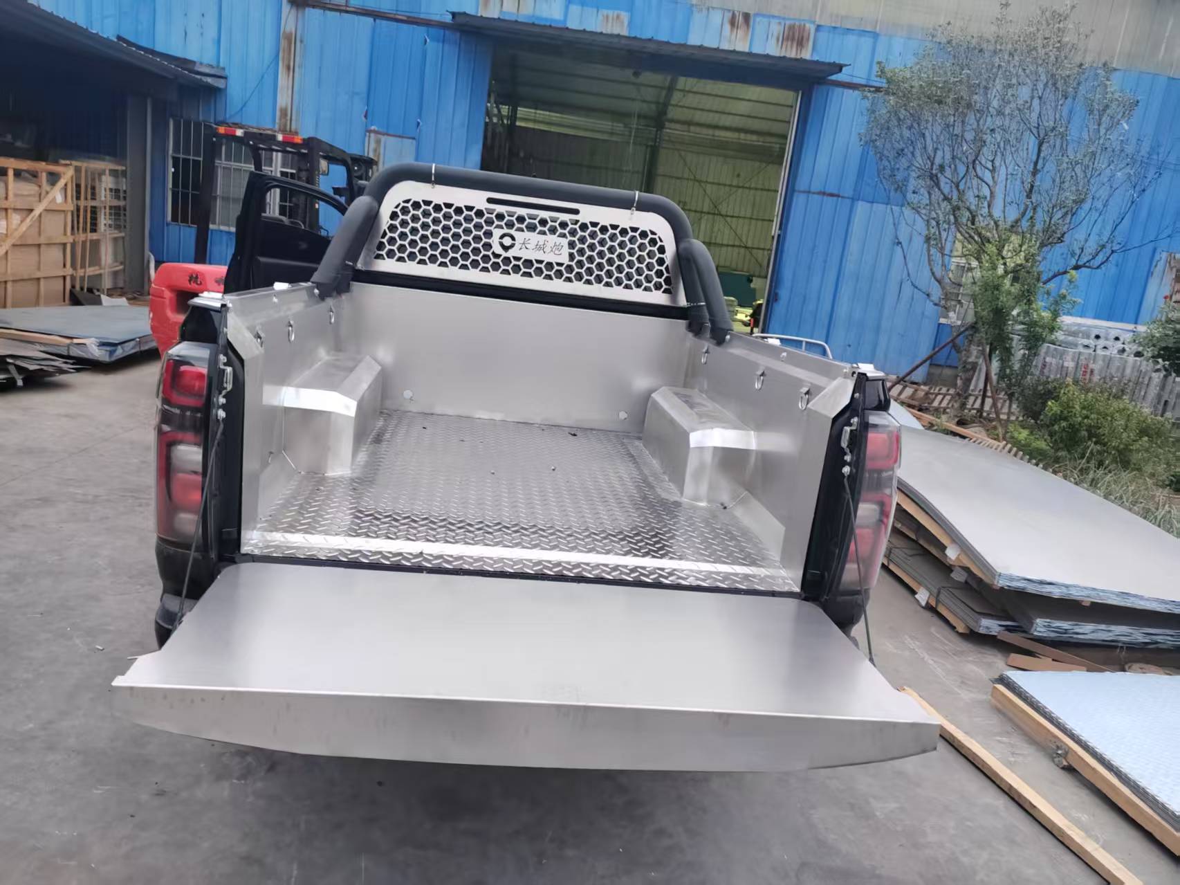 皮卡车不锈钢无损安装货箱宝201材质