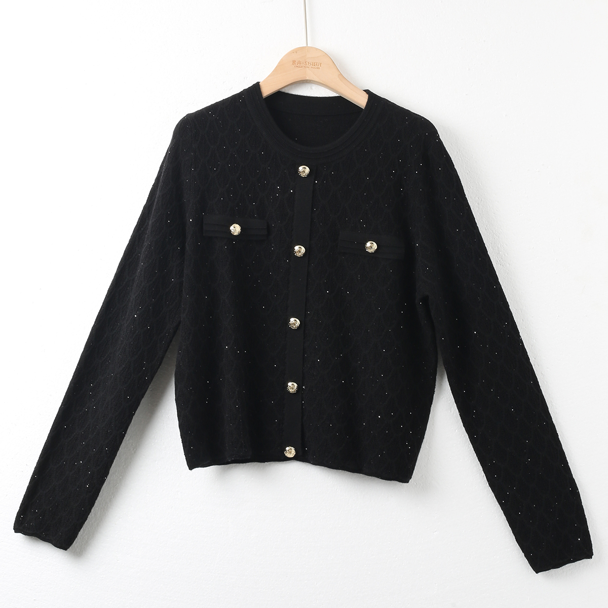 果缎新款羊毛上衣 XM-23950