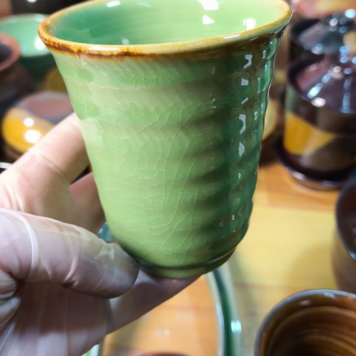 瓷片磁州窑五厂盘碗壶杯有瑕疵