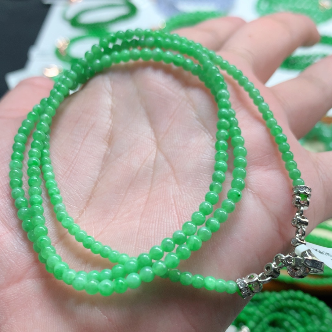 翡翠未镶嵌手链翡翠