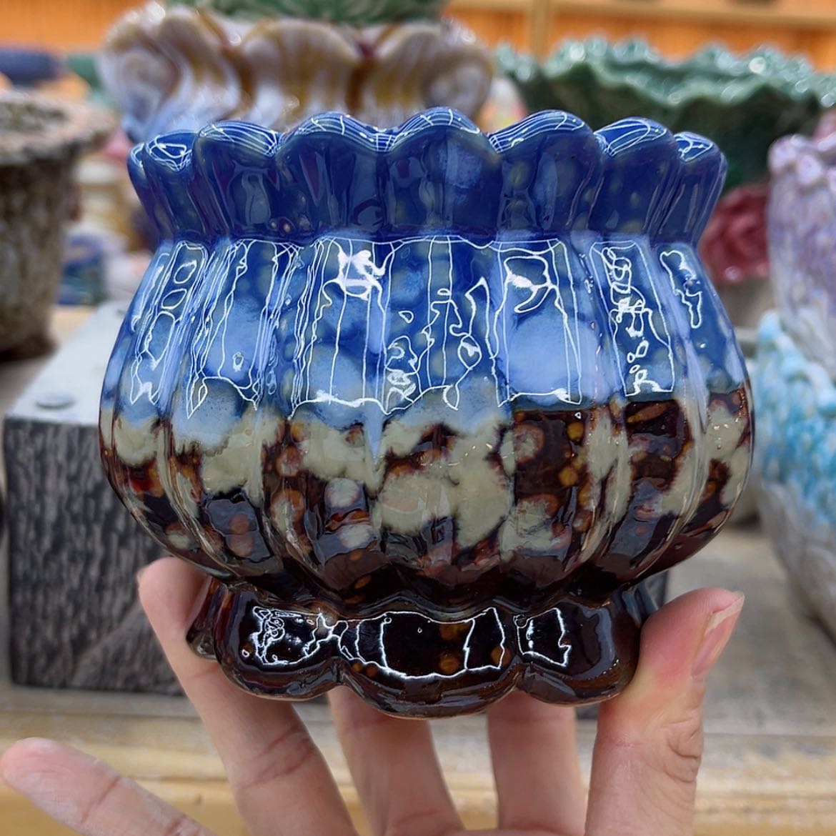 【闪购商品】陶瓷花盆