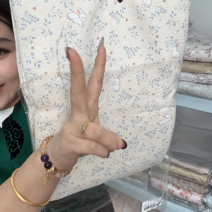 棉棉好看的双人被套