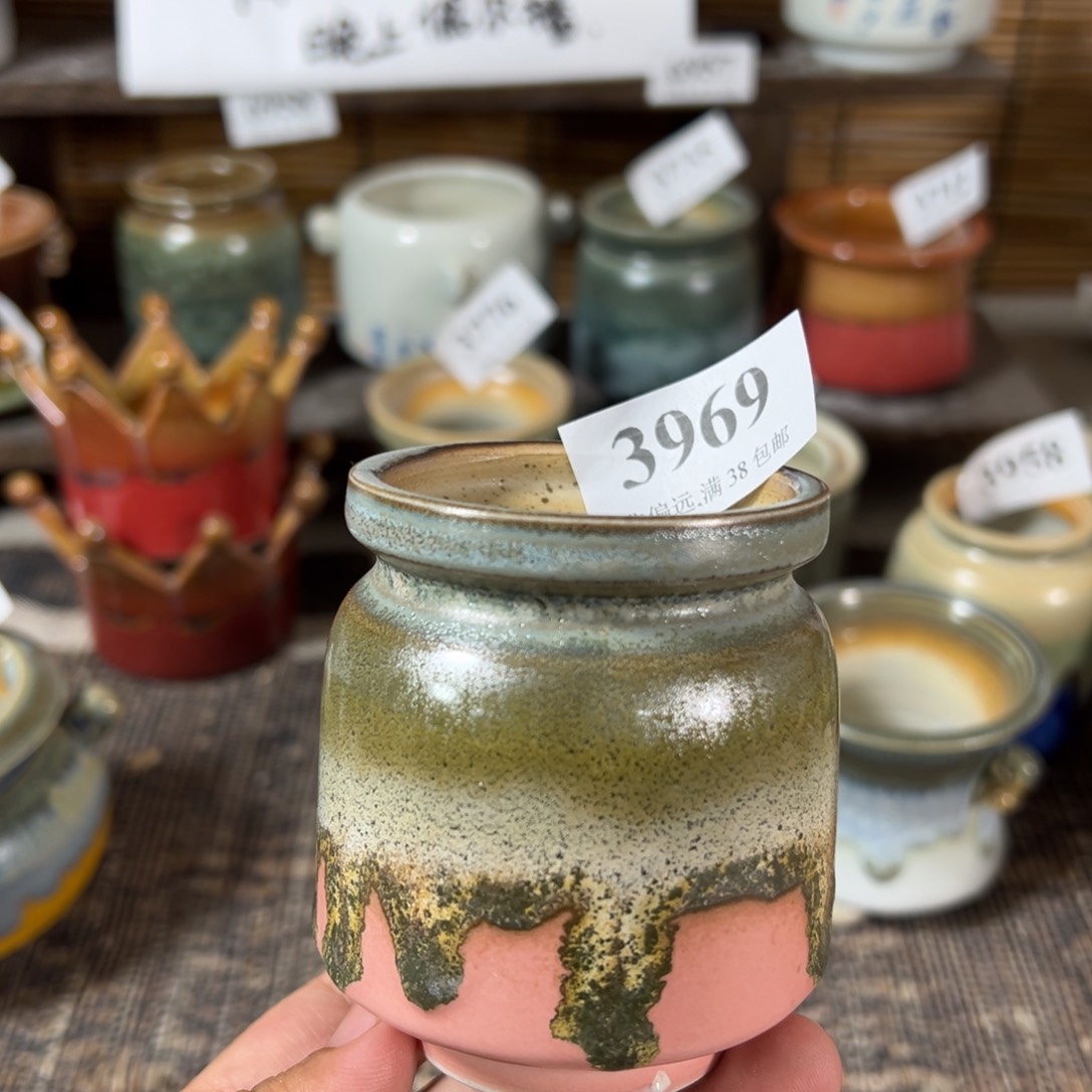 口5 手工花盆满30包邮