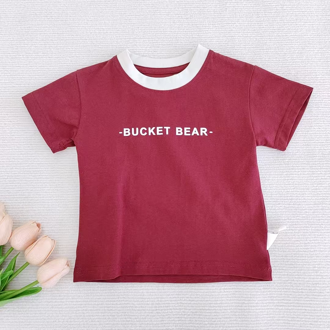 177 儿童卡通短袖T恤（不挑花）